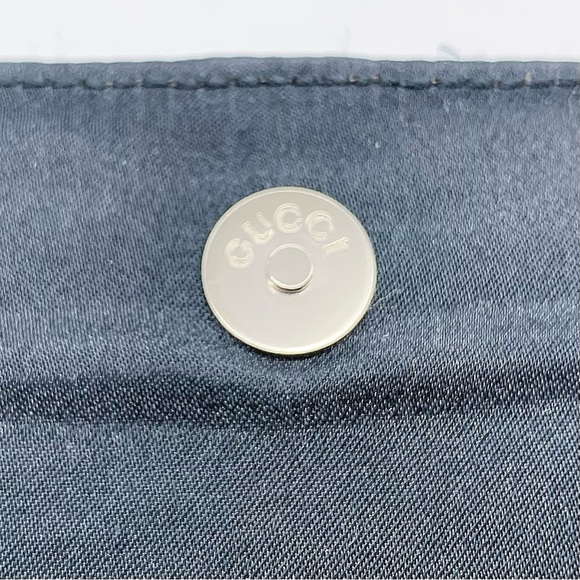 Gucci Satin Mini Flap Mini Handbag in Black - Picture 9 of 14